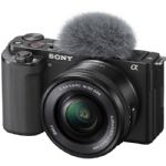 Sony ZV-E10 Mirrorless Camera with 16-50mm Lens (Black) Retail Kit